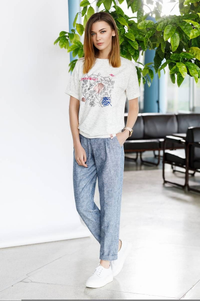 Брюки, жакет Kaloris 1599/1 - фото 3