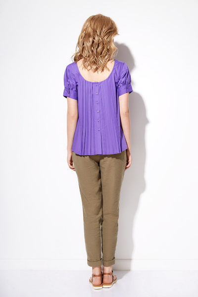 Блуза Anna Majewska 920 фиолет - фото 2
