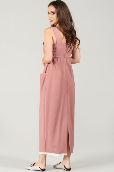 Сарафан Teffi Style L-1500 розовый - фото 3