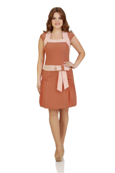 Летнее женское платье из текстиля Zlata Nova 0182 - фото 2