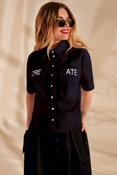 Блуза Golden Valley 26458 черный - фото 1