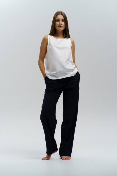 Блуза Manika Belle 302А01/1 белый - фото 4