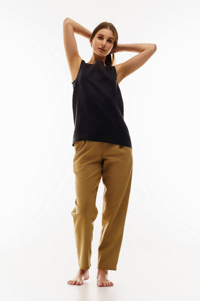 Блуза Manika Belle 302А01/2 черный - фото 5