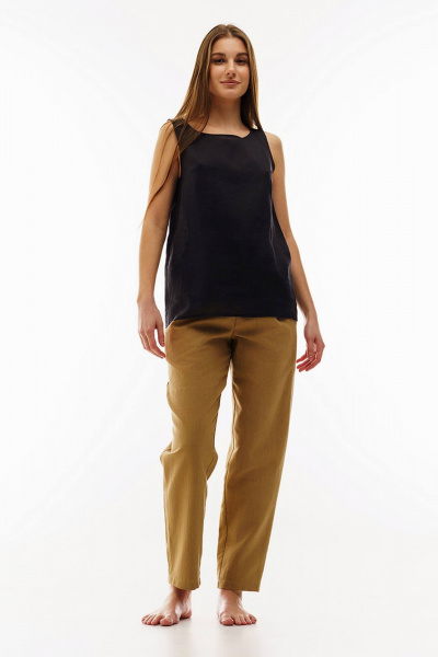 Блуза Manika Belle 302А01/2 черный - фото 3