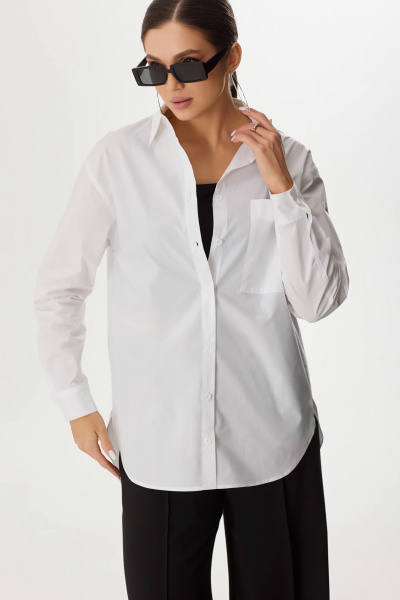 Рубашка Elady 4401 белый - фото 3