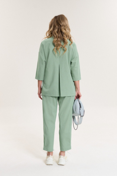 Брюки, жакет Anastasia 1086 мята - фото 9