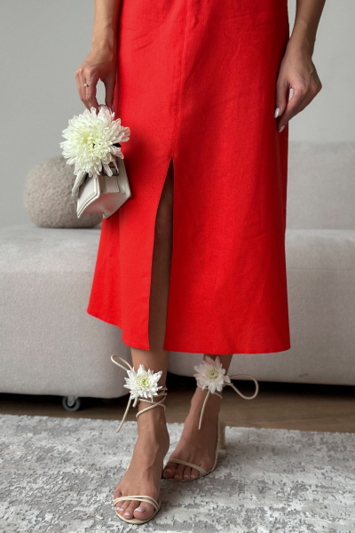 Платье Dilana VIP 1994 красный - фото 13