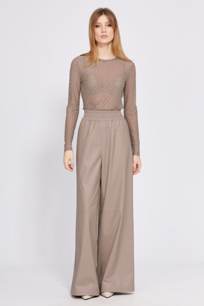 Боди EOLA 2585 бежевый_с_принтом - фото 6