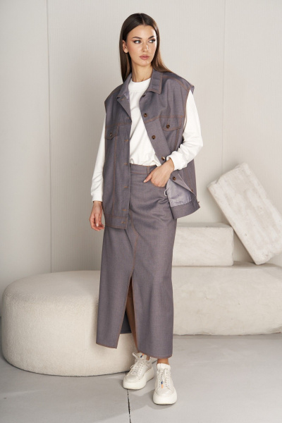 Жилет, юбка Fantazia Mod 4749 - фото 6