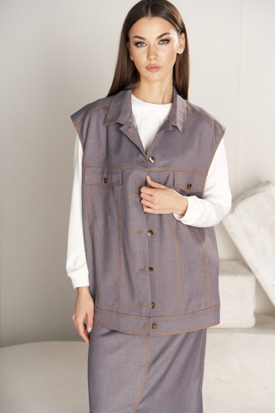 Жилет, юбка Fantazia Mod 4749 - фото 3