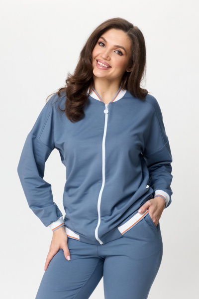 Брюки, свитшот STEFANY 2066 синий - фото 3