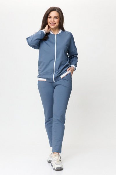 Брюки, свитшот STEFANY 2066 синий - фото 2