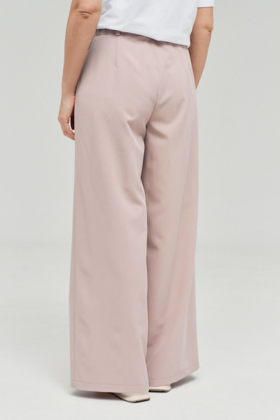 Брюки GRATTO 3347 пудра - фото 7