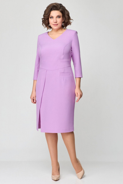 Платье Мишель стиль 1176 лиловый - фото 7