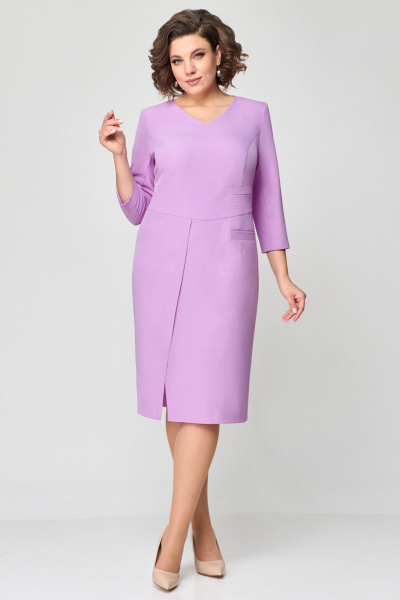 Платье Мишель стиль 1176 лиловый - фото 1