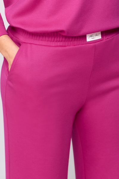 Брюки, туника Мишель стиль 1178 красно-розовый - фото 5