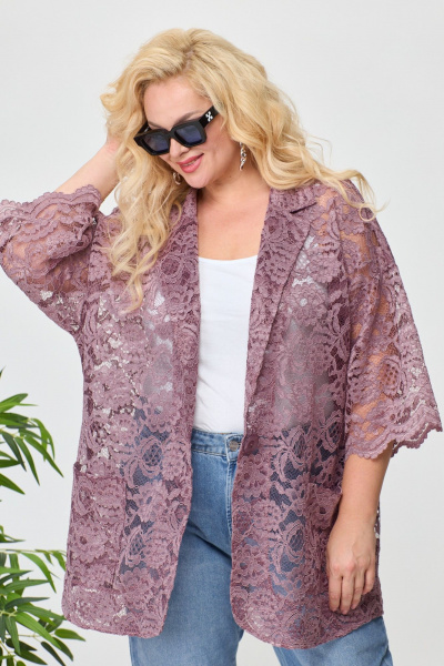 Жакет Anastasia 1006 вереск - фото 8