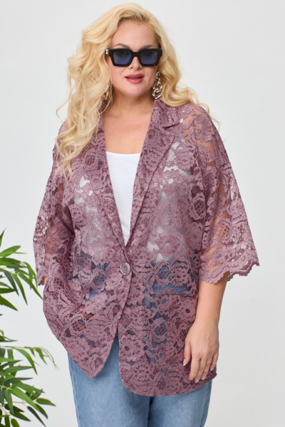 Жакет Anastasia 1006 вереск - фото 5