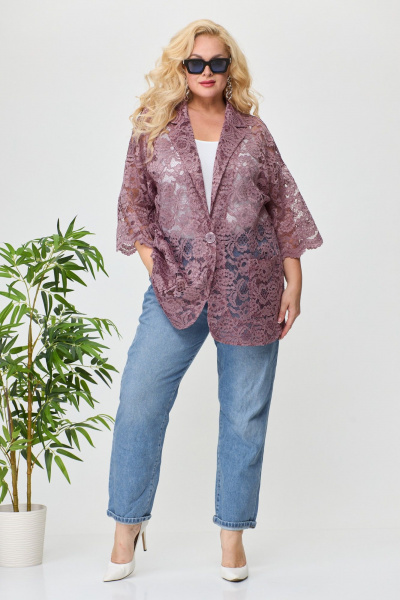 Жакет Anastasia 1006 вереск - фото 3