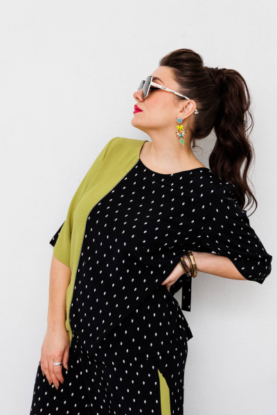 Блуза, брюки Romanovich Style 2-2491 черный - фото 6