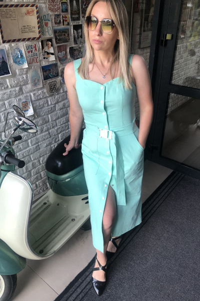 Платье Sisters Solonko М-18 мята - фото 1