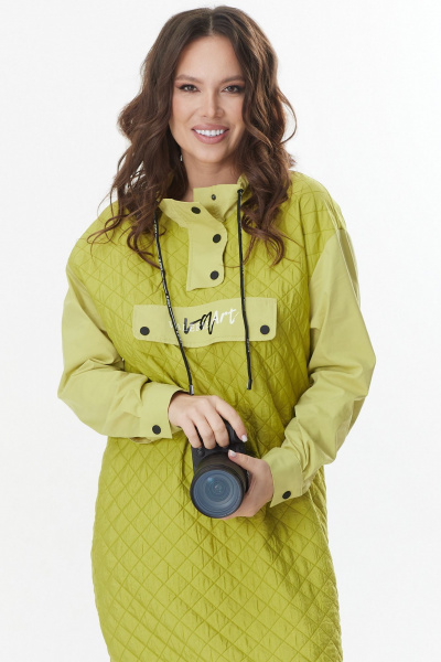 Платье Магия моды 2311 лайм - фото 6