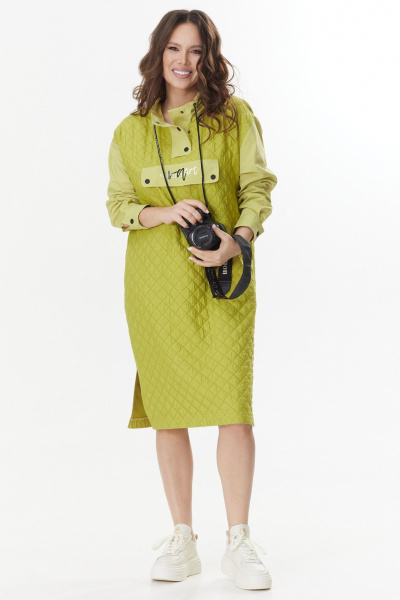 Платье Магия моды 2311 лайм - фото 2