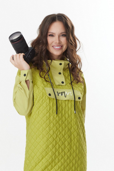 Платье Магия моды 2311 лайм - фото 4