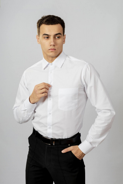 Рубашка Nadex 01-047312/104-24.182-188 белый - фото 2