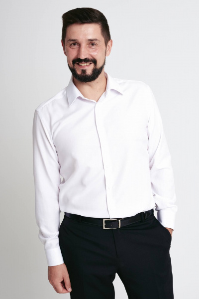 Рубашка Nadex 01-047411/104-24.182-188 белый - фото 1