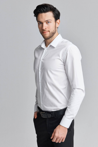 Рубашка Nadex 01-047411/104-24.182-188 белый - фото 6
