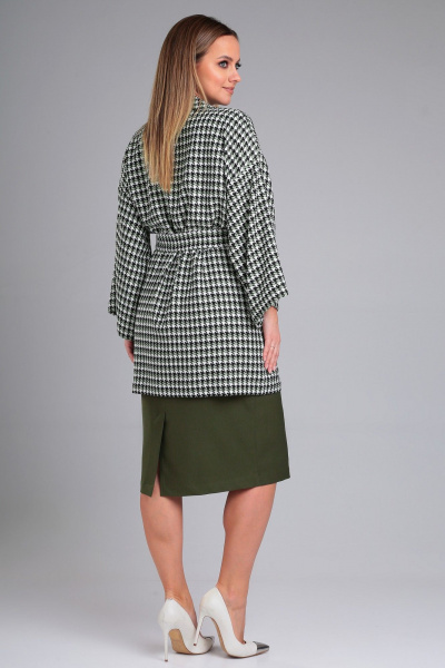 Комфортный женский комплект жакет и юбка-карандаш Angelina & Сompany 959 - фото 2