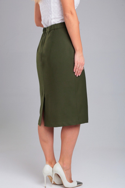 Комфортный женский комплект жакет и юбка-карандаш Angelina & Сompany 959 - фото 11