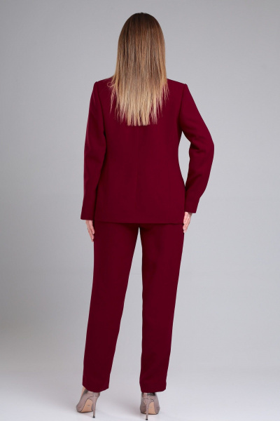 Брюки, жакет и жилет из вискозы с высокой посадкой Angelina & Сo 967 - фото 9