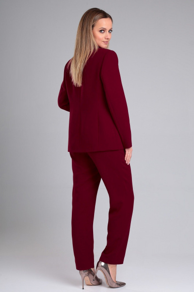 Брюки, жакет и жилет из вискозы с высокой посадкой Angelina & Сo 967 - фото 5