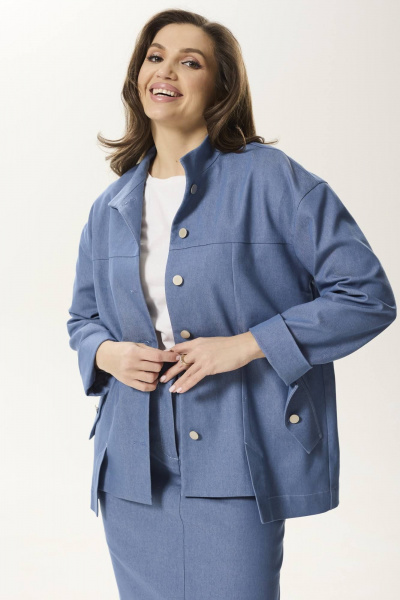 Жакет Ma Сherie 1070 голубой - фото 1