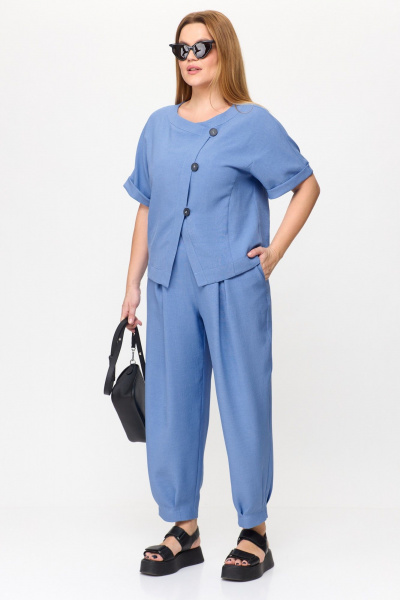 Брюки, жакет Michel chic 1337/1 деним - фото 7