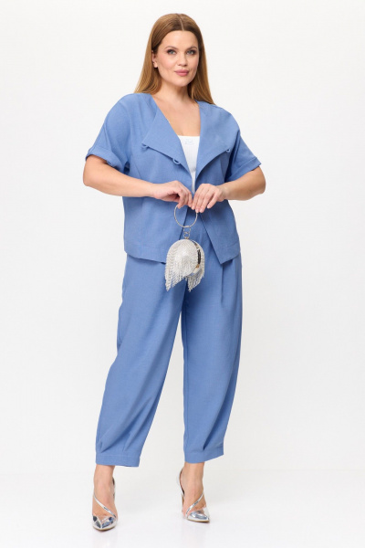 Брюки, жакет Michel chic 1337/1 деним - фото 4