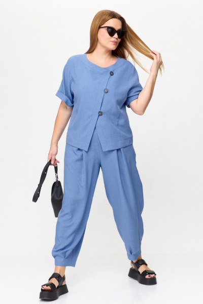 Брюки, жакет Michel chic 1337/1 деним - фото 2