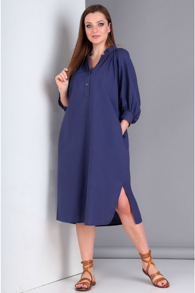 Платье Таир-Гранд 6544 черника - фото 3