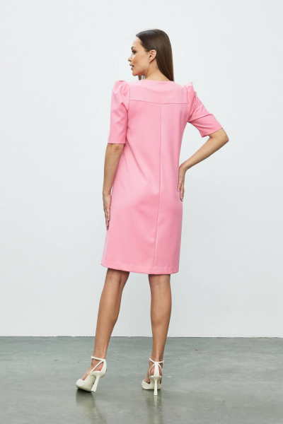 Платье на каждый день розовое из текстиля Femme & Devur 80301 1.14F(170) - фото 5