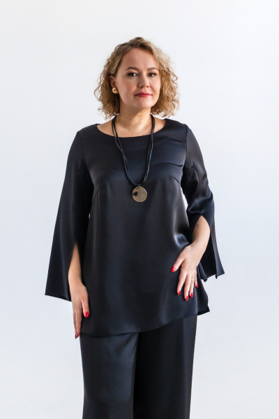 Брюки, туника Ollsy 05134 черный - фото 4