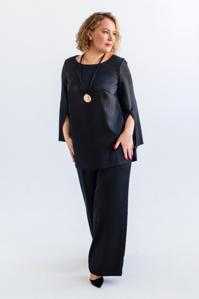 Брюки, туника Ollsy 05134 черный - фото 2