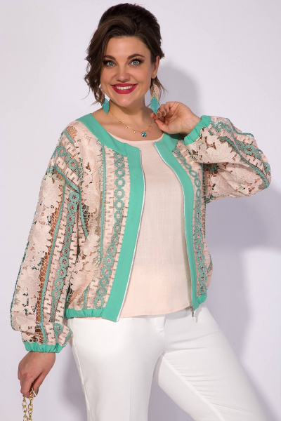 Бомбер, топ Liliana 1292 - фото 1