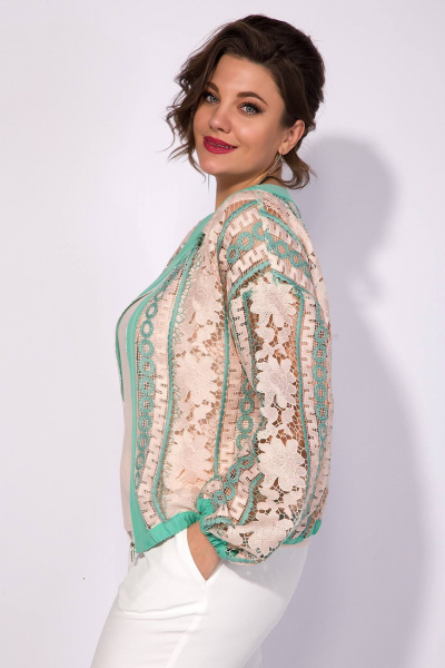 Бомбер, топ Liliana 1292 - фото 3