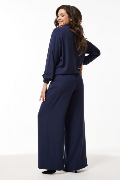 Брюки, жакет Mislana 1067 синий - фото 6