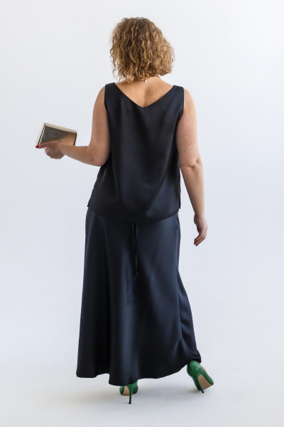 Блуза Ollsy 02090 черный - фото 3