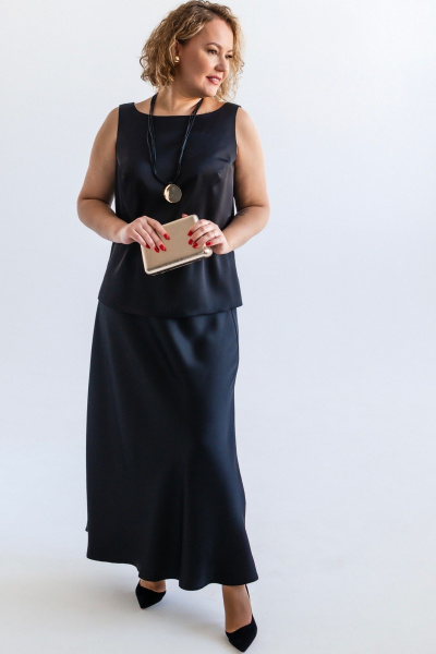 Блуза Ollsy 02090 черный - фото 2