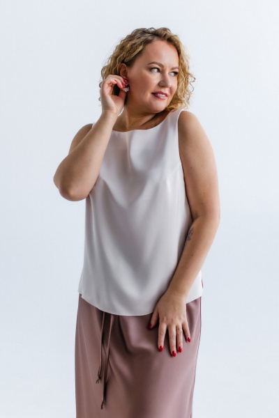 Блуза Ollsy 02090 шампань - фото 4