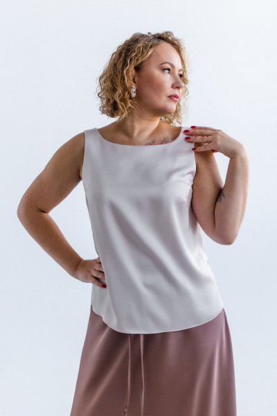 Блуза Ollsy 02090 шампань - фото 1